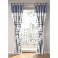 Bonprix Rideau en coton avec embrasse (1 pce)