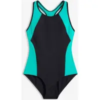 Bonprix Maillot 1 pièce de natation séchage rapide, dos nageur