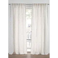 Bonprix Lot de 2 voilages semi-transparents, aussi en XXL