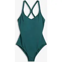 Bonprix Maillot 1 pièce de natation séchage rapide, dos nageur