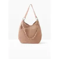 Bonprix Sac en cuir velours avec bandoulière supplémentaire