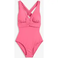 Bonprix Maillot 1 pièce sculptant à bretelles croisées, maintien léger