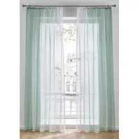 Bonprix Lot de 2 voilages en tissu léger, aussi en XXL