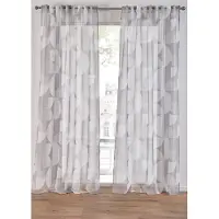 Bonprix Voilage imprimé en polyester recyclé (1 pce)