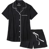Bonprix Pyjashort avec chemise boutonnée
