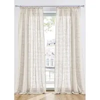 Bonprix Voilage texturé (1 pce), nombreuses tailles