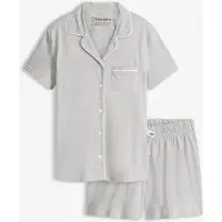 Bonprix Pyjashort avec chemise boutonnée