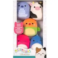 Squishmallows Knuffel Pluche Micromallows - Tew, Conr, Plath, Brody, Lasla 5dlg.