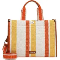 Emily & Noah Cabas 'Jasmin' jaune foncé / orange / blanc