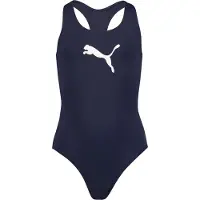 Puma Racerback Swimsuit Bleu 7-8 Years Fille