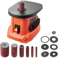 Vevor Ponceuse à Broche Oscillante d'Établi 2000 tr/min Course 16 mm