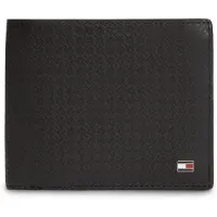 Tommy Hilfiger Portefeuille TH EMBOSS CC AND COIN hommes - Noir - Unique