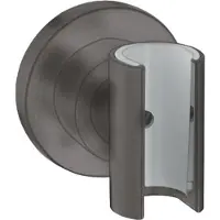 Hansgrohe Support de douche AXOR CITTERIO brushed black chrome