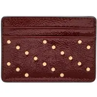 Fossil porte-cartes Steven Card Case Red Mahogany bordeaux