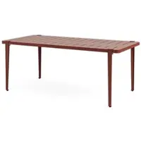 TIPTOE Midi Outdoor Table d'Extérieur Brick Red | 8 seater