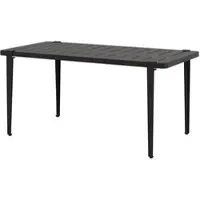 TIPTOE Midi Outdoor Table d'Extérieur Graphite Black | 6 seater