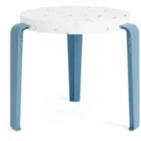TIPTOE Mini Lou en Plastique Recyclé Tabouret pour Enfants Whale Blue