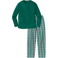 Bonprix Pyjama 100% coton à manches longues
