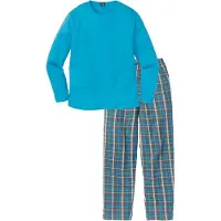 Bonprix Pyjama 100% coton à manches longues