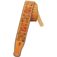 Levys Leathers 6,3 Cm En Daim Motif Haida Totem Et Filet Honey