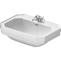 Duravit Waschtisch 1930 m ÜL HLB 1 Hahnloch 700x500mm weiss WG