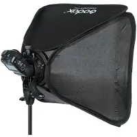 Godox Support Speedlite Bowens + Boîte à Lumière 60 x 60
