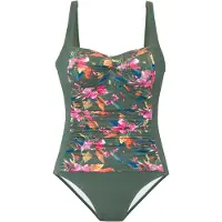 LASCANA Maillot de bain bleu / olive / orange / rose