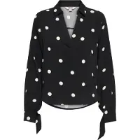 ONLY Chemisier 'ONLBelem' noir / blanc