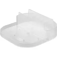 Yamazaki Tablette de réfrigérateur avec compartiments, Organisateurs de cuisine, Blanc