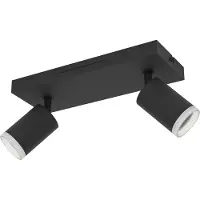 Eglo Spot apparent intelligent Melitello-Z noir 4 lumières