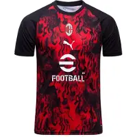 Puma T-shirt Manches Courtes Junior Avant-match Ac Milan 25/26
