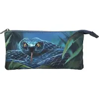 Dino World 0413979, polyester, zinc, bleu, vert, image, fermeture éclair, 220 mm, 25 mm