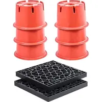 Vevor Bloc de Nivellement pour Camping-car 6PCs avec 2 Patins