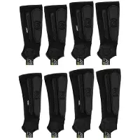REKD Energy Covert Ankle + Shin Guards Noir S-M