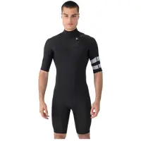 Hurley Shorty à Manches Courtes Avec Fermeture éclair Dans Le Dos Advant 2/2 Mm Springsuit