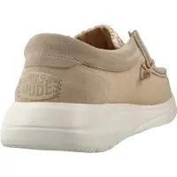 HEY DUDE Wally Comf Woven Couleur Beige
