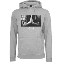 Mister tee Sweat-shirt 'Pray' anthracite / gris foncé / gris chiné