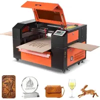 Vevor Graveur Laser CO2 60 W Machine à Graver Laser CO2 600x400 mm