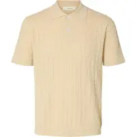 Selected Homme Poloshirt Mattis Knit New Cable Hommes