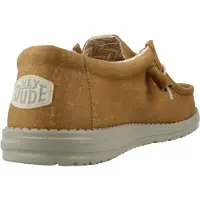 HEY DUDE Wally Stretch Canvas Couleur Brun Clair