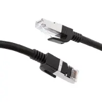 Force Power Lite Câble Ethernet RJ45 Tress S/FTP M/M 5m Noir
