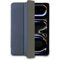 Hama Fold Clear Pochette tabl. pour iPad Pro 12.9 (20/21/22/24), bleu foncé