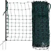 Kerbl Kaninchennetz (elektrifizierbar, L x H 50 m x 65 cm, mit Einzelspitze)