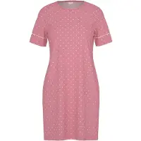 Mey Chemise de nuit 'Crochet Dots' rose