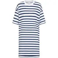 Mey Chemise de nuit 'Breezy Stripes' bleu / blanc