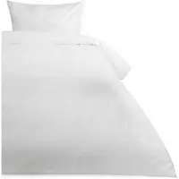 Darymex Housse de couette d'hôtel avec chevauchement STREIFEN 4mm blanc/220x200