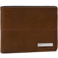 Quiksilver Stitchy Tri-Fold Porte-monnaie homme marron