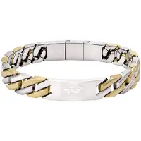 Emporio Armani Bracelet or / argent