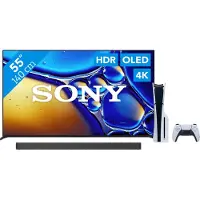 Sony 55" Bravia 8 II 4K QD-OLED + Bravia Theatre Bar 8 Noir + PlayStation 5