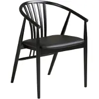 Ebuy24 Aino chaise de salle à manger avec accoudoirs hêtre.